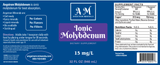 32 oz Molybdenum Supplement by Angstrom Minerals 15 ppm