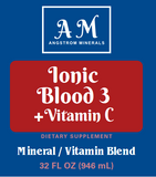 32 oz Blood 3 + Vitamin C Supplement by Angstrom Minerals