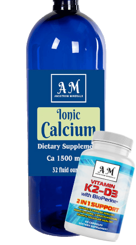 Angstrom Minerals Calcium with K2-D3 Bundle