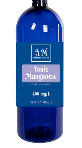 32 oz Manganese Supplement by Angstrom Minerals 400 ppm
