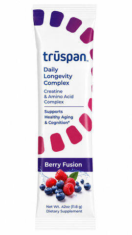 Truspan Daily Longevity Sampler Stick Pack- Berry Fusion